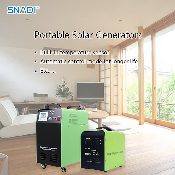 portable solar generators Caractéristiques des générateurs solaires portables