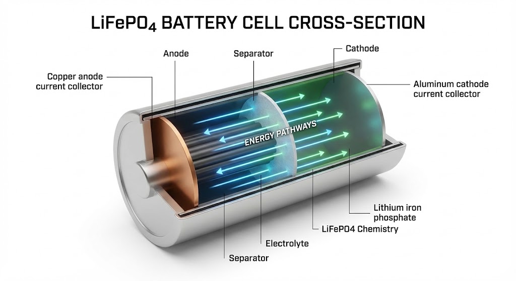 technologie-de-cellules-au-lithium-fer-phosphate-haute performance