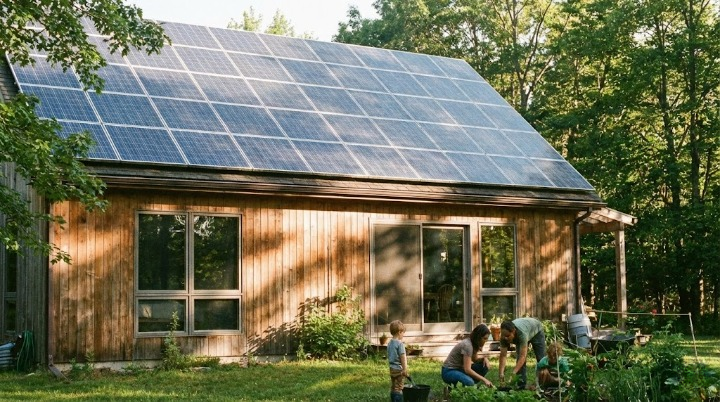 installation-de-panneaux-solaires-sur-le-toit-résidentiel-maison