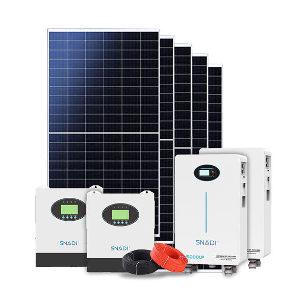 Système d'énergie solaire domestique 15KW 45KWH