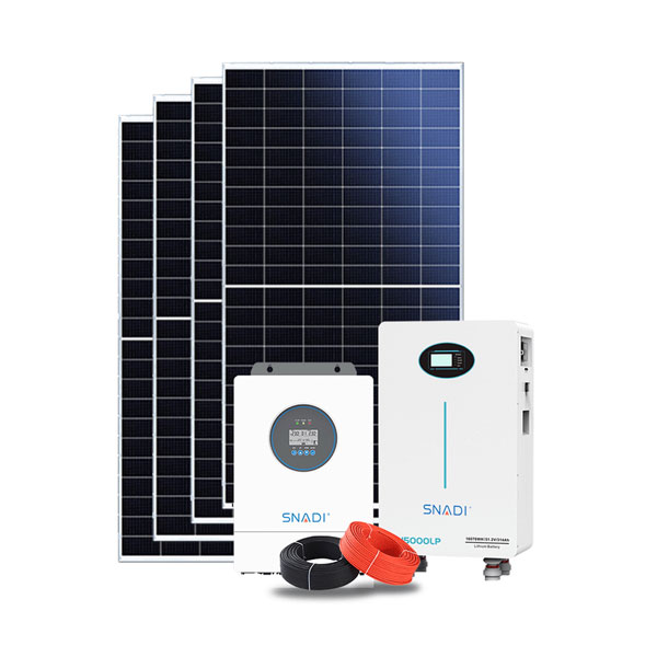 Système d'énergie solaire domestique 10KW 48KWH