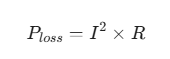 formule-de-perte-d'énergie-électrique-i2r