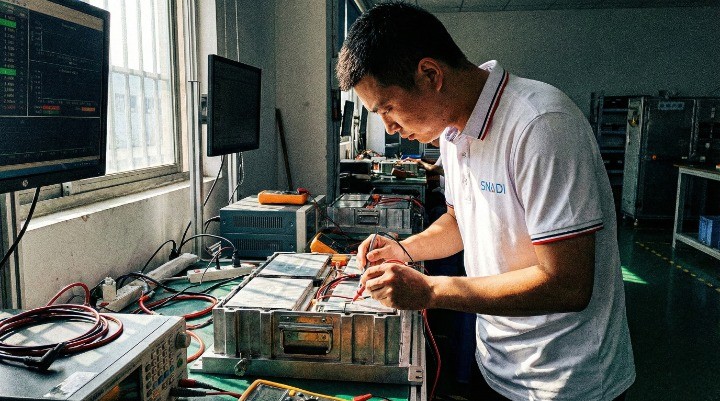 snadi-batterie-au-lithium-usine-de-tests-de-qualité